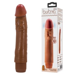 Vibrador TPR Dybbuk marrón 22 cm