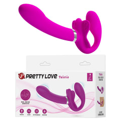 Vibrador doble penetración Valerie - Recargable