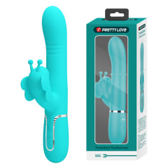 Vibrador rabbit succionador y movimiento Ridgely - Recargable 2