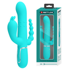 Vibrador rabbit triple estimulación Cammy - Recargable