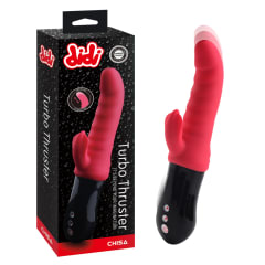 Vibrador rabbit retractil Turbo Thruster - Recargable 3