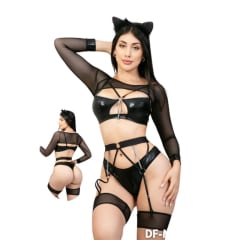 Disfraz Sexy Gatita negra