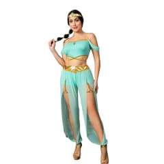 Disfraz Jasmín Verde