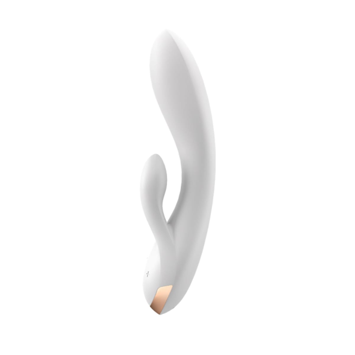 Vibrador de pareja con APP Double Flex Satisfyer - Blanco2