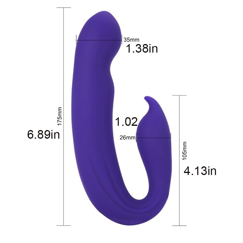 Vibrador con Bolas internas Rodantes - Recargable2