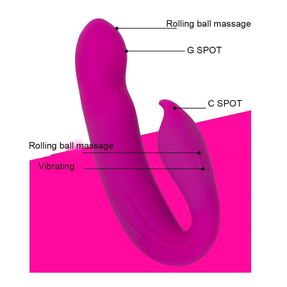 Vibrador con Bolas internas Rodantes - Recargable4