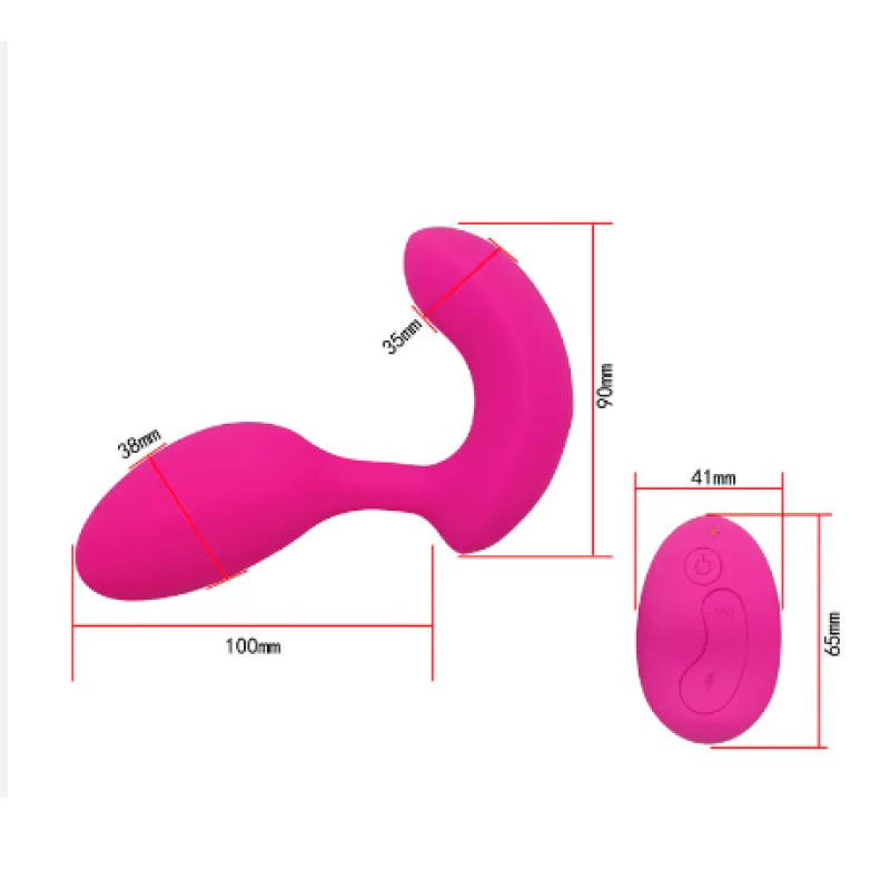 Vibrador doble estimulación - Recargable1