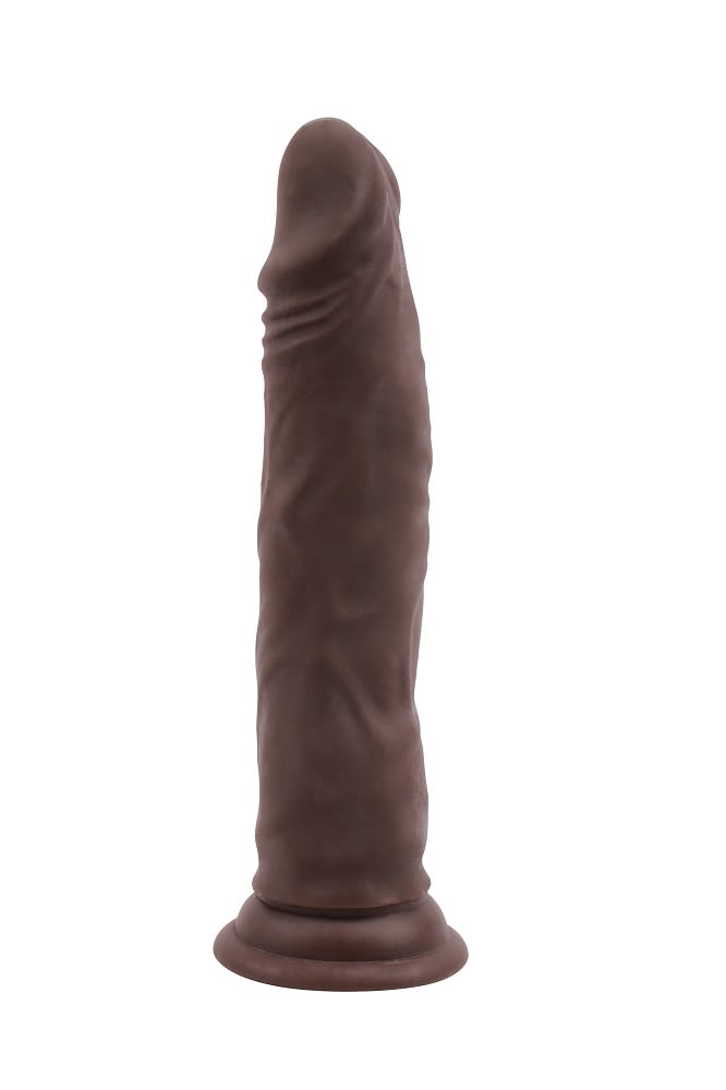 Dildo realista Lascivious marrón 20 cm1