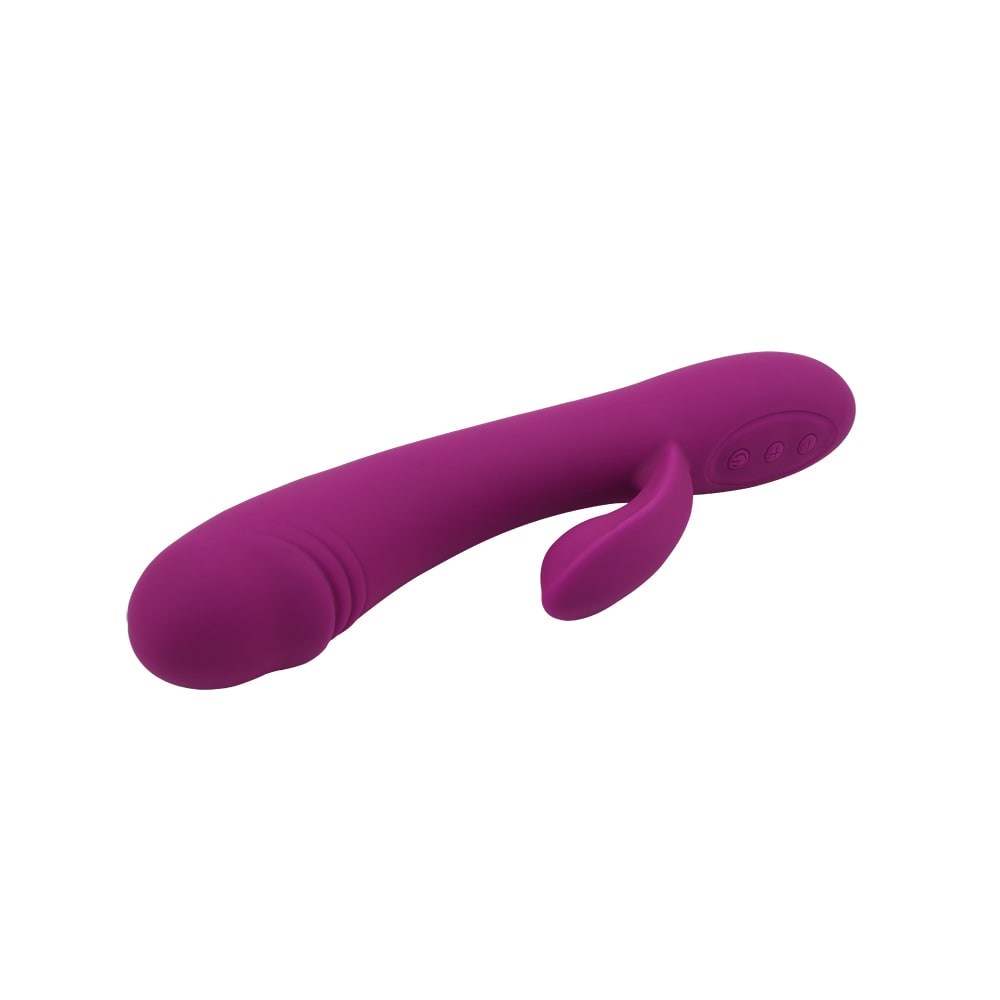 Vibrador rabbit Frolic morado - Recargable1