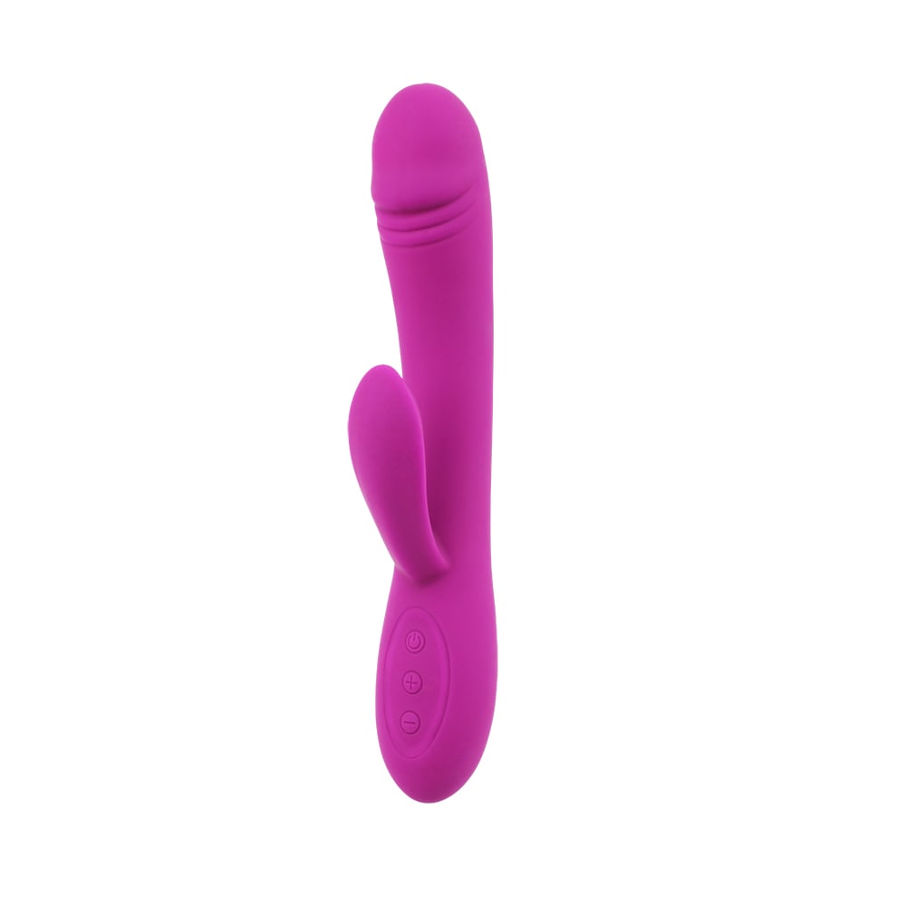 Vibrador rabbit Frolic morado - Recargable2