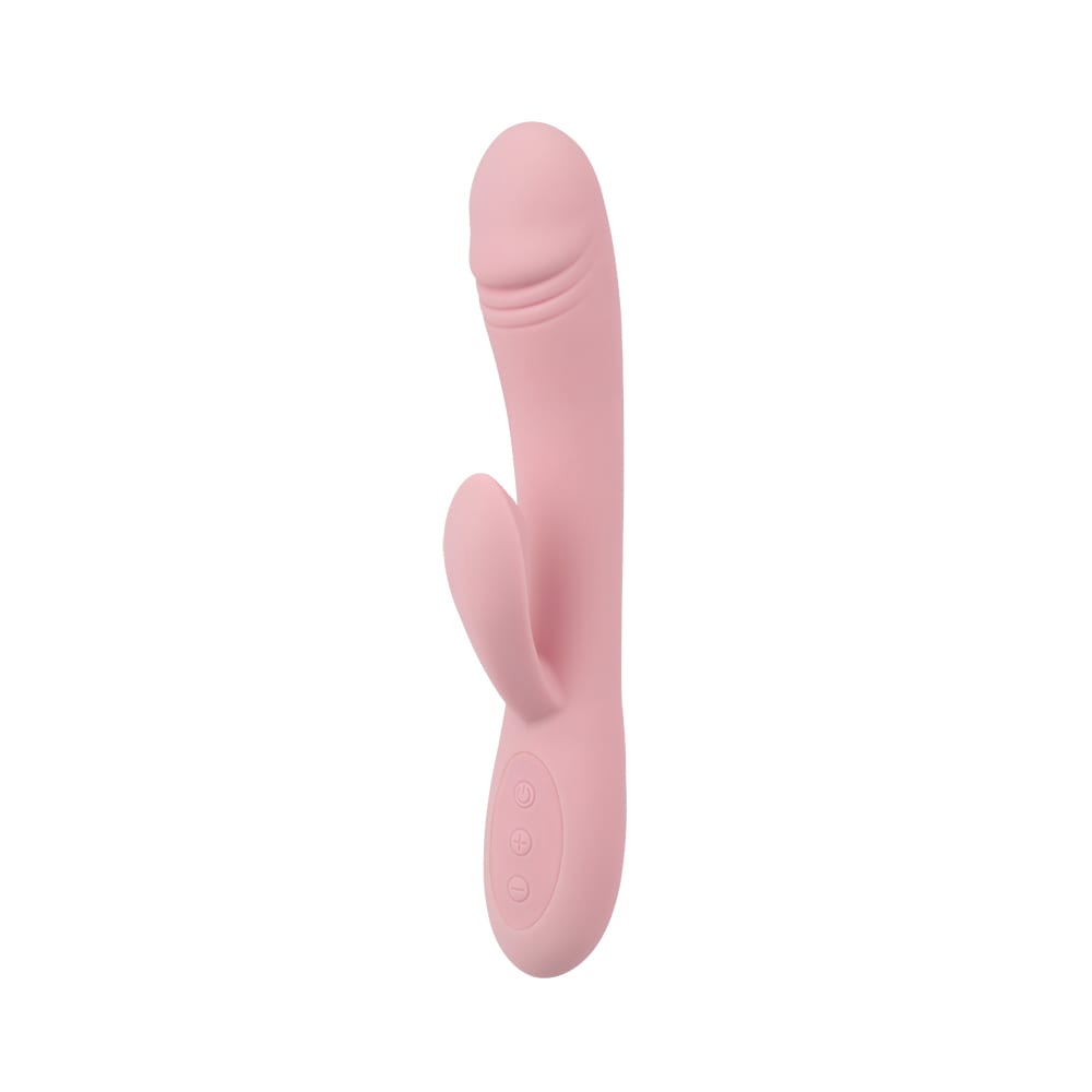 Vibrador rabbit Frolic rosado - Recargable2