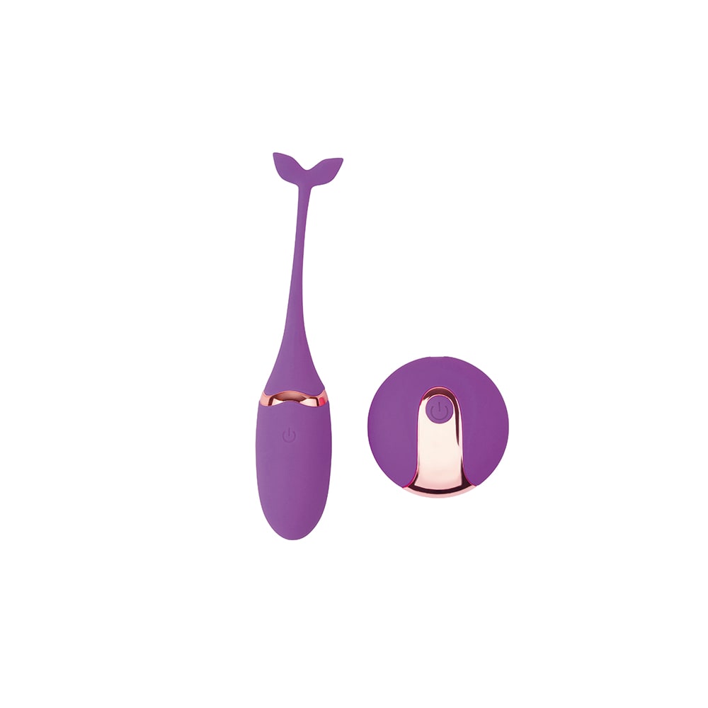 Vibrador huevito C/remoto Beckoning - Recargable1
