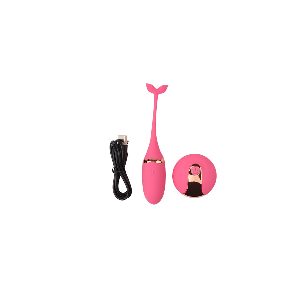 Vibrador huevito C/remoto Beckoning - Recargable 23