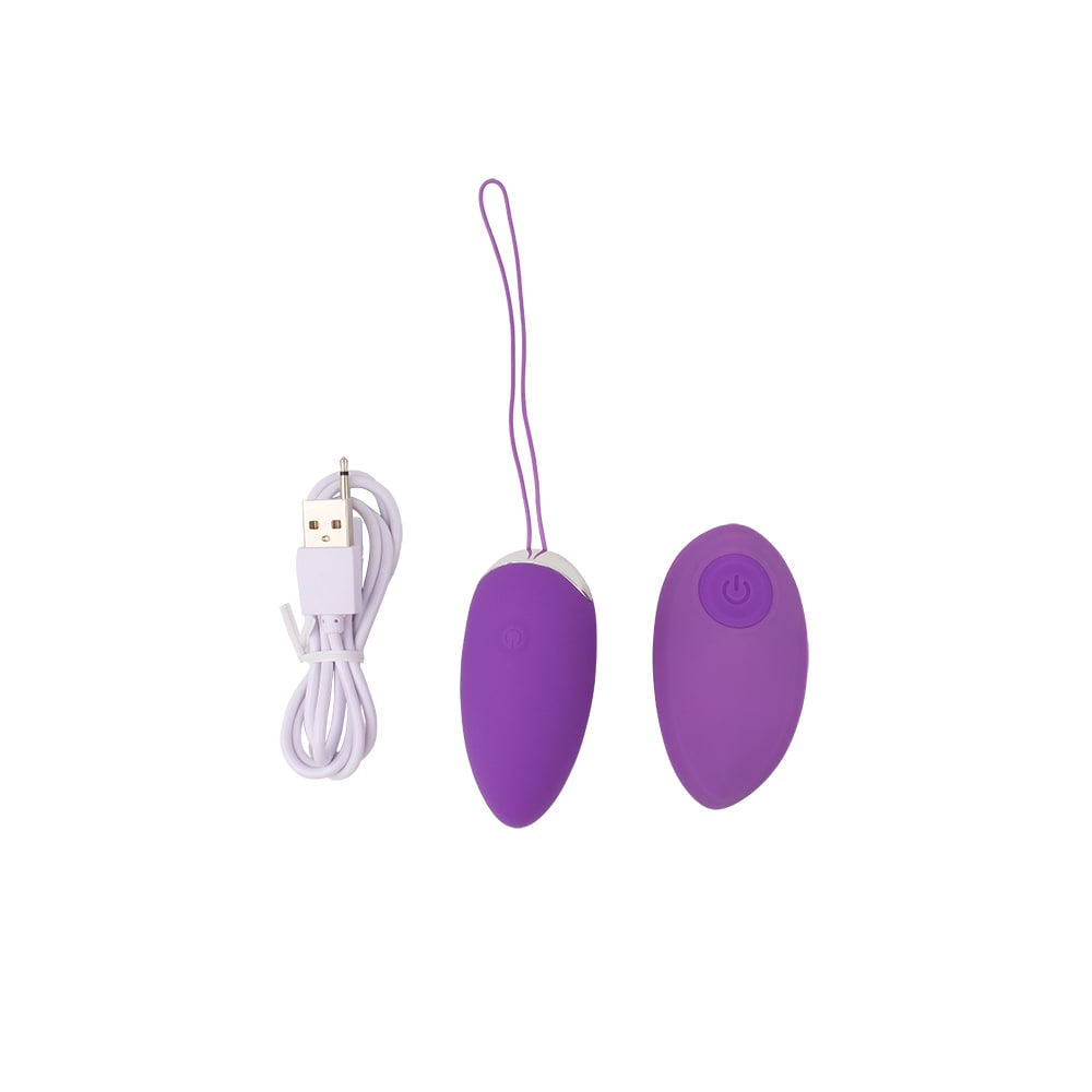 Vibrador huevito C/remoto Pleasure Kiss - Recargable3
