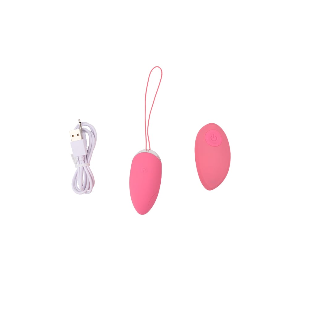 Vibrador huevito C/remoto Pleasure Kiss - Recargable 23
