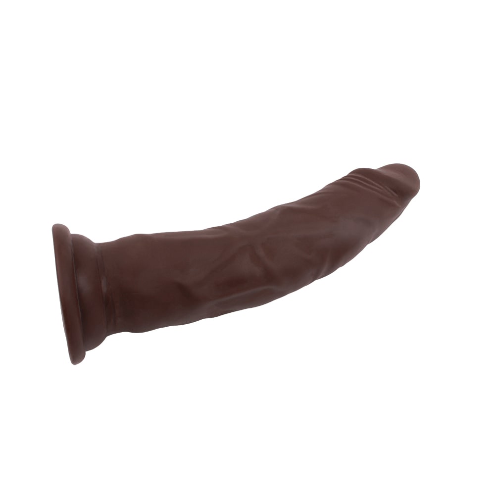 Dildo realista Lascivious marrón 20 cm2