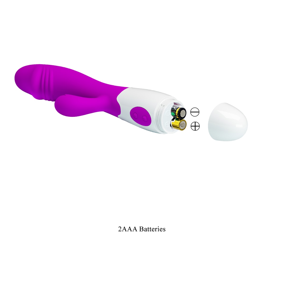 Vibrador Rabbit Snappy Morado4
