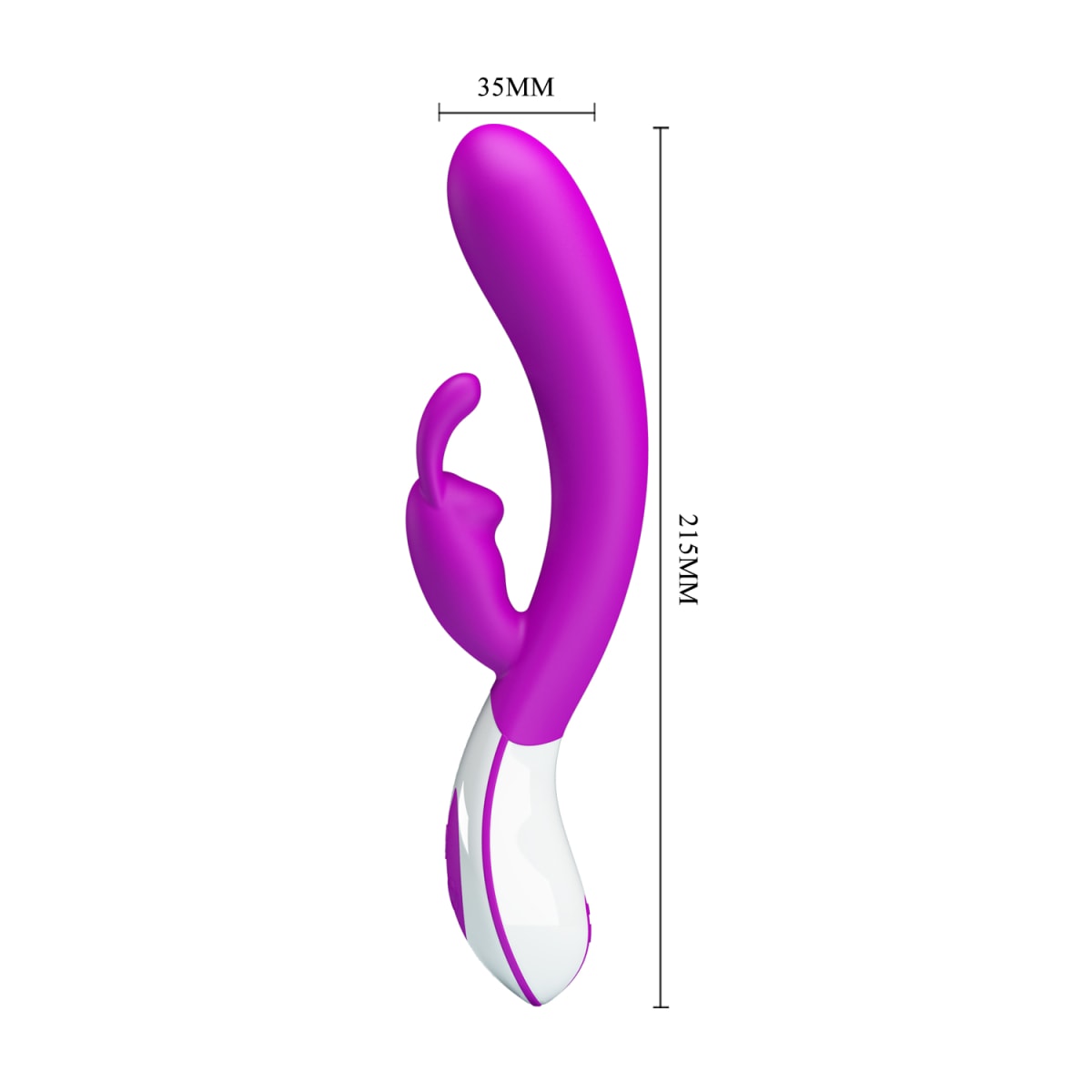 Vibrador Rabbit Harlan - Recargable3