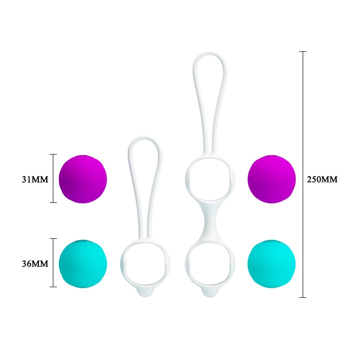 Kit de bolas chinas intercambiables4