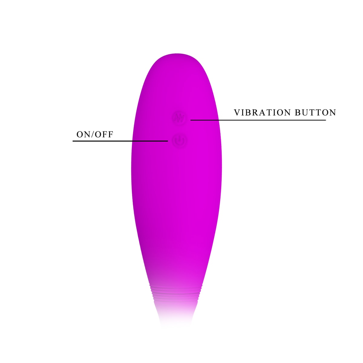 Vibrador huevo doble Snaky - Recargable4