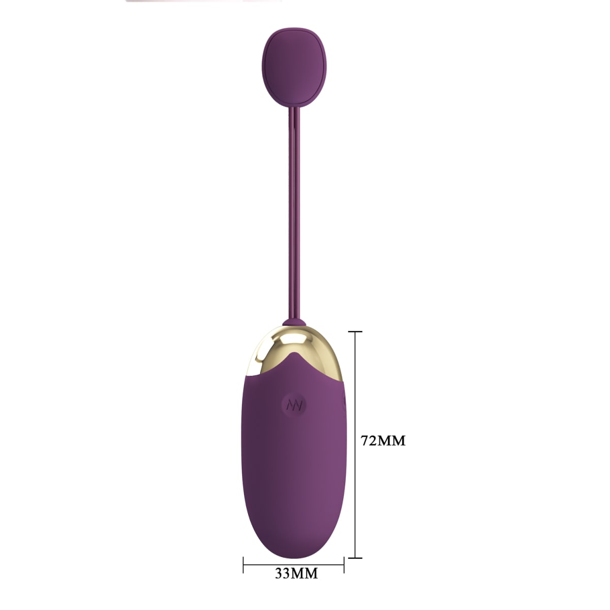 Vibrador con App Abnner Violeta - Recargable3