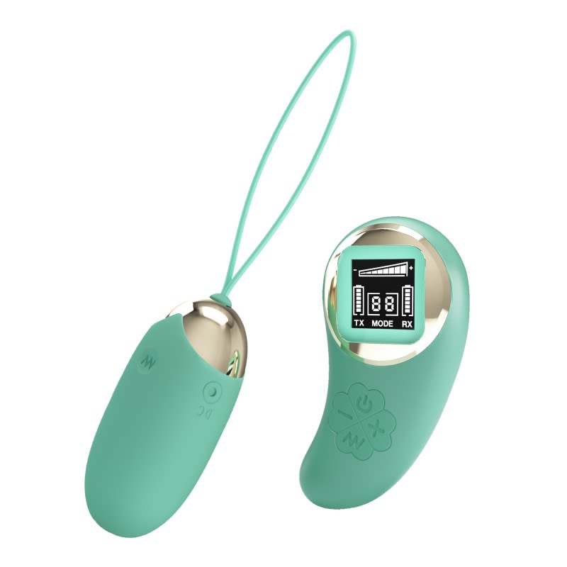 Vibrador con control Mina verde - Recargable1