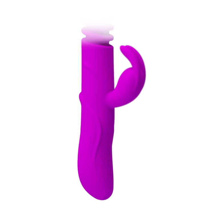 Vibrador Rabbit retráctil Ward - Recargable4