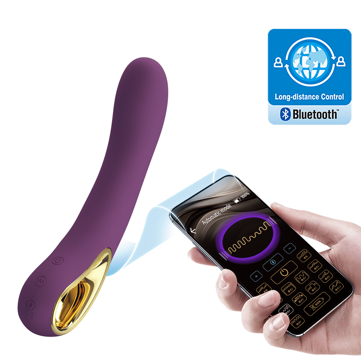 Vibrador con App Ethan - Recargable2