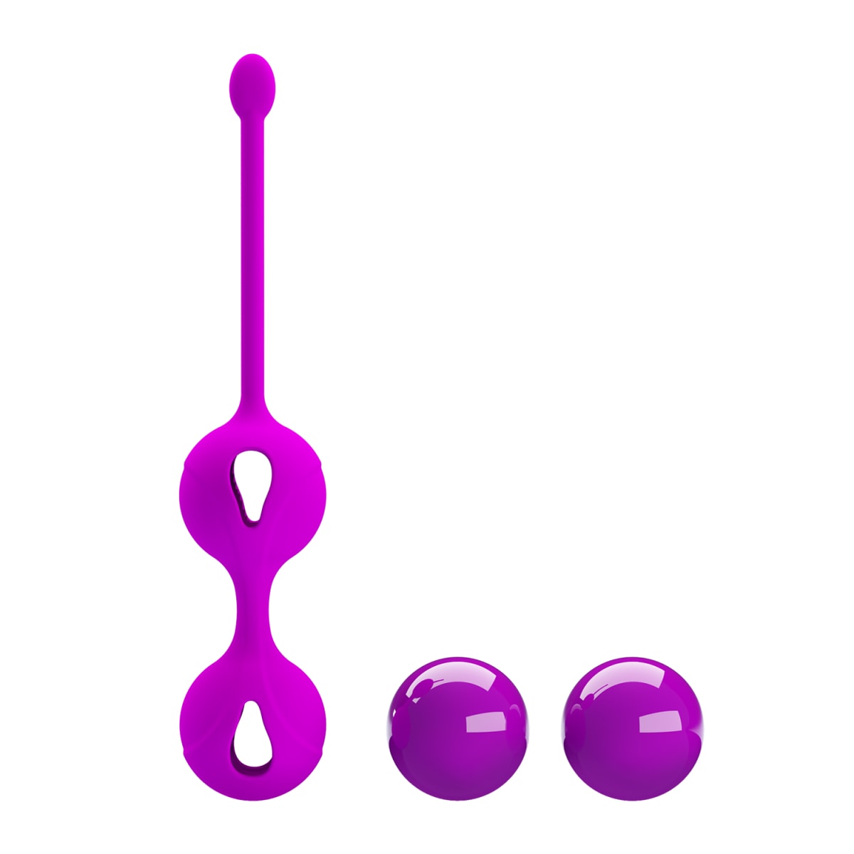 Bolas chinas Tingten Up II morado2