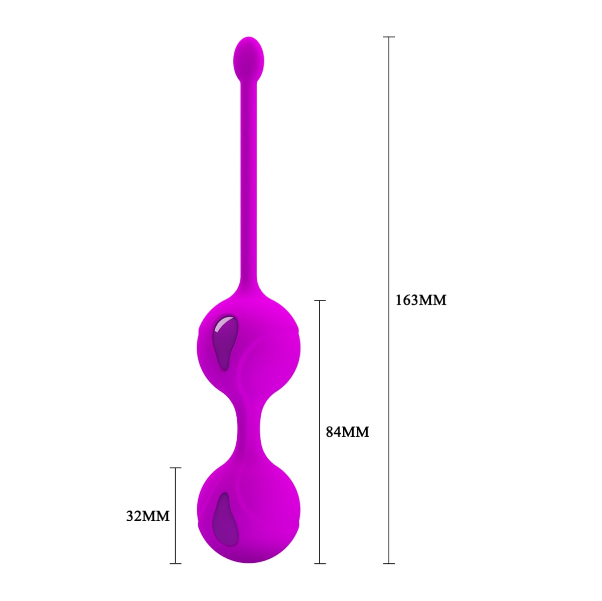 Bolas chinas Tingten Up II morado4