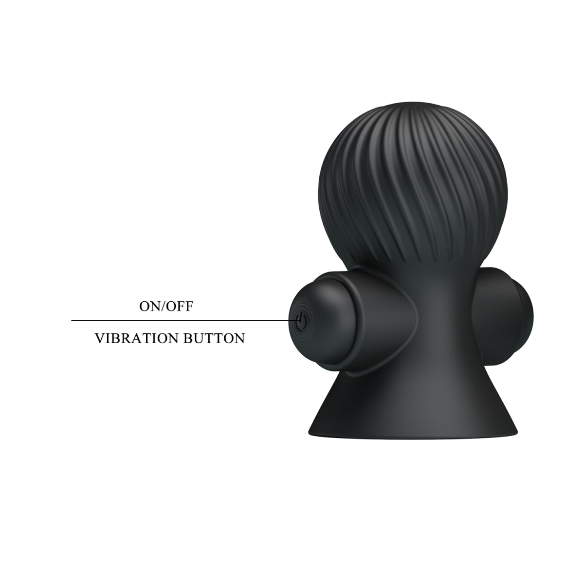 Vibrador potente para pezones recargable5