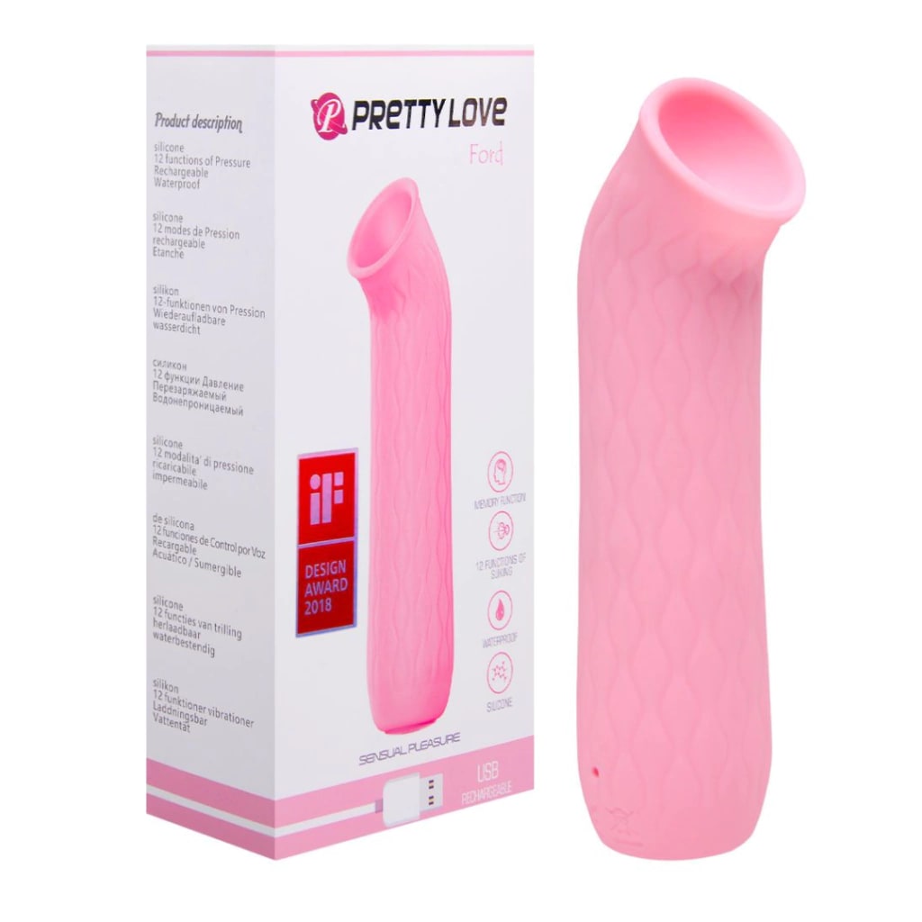 Succionador Ford rosado recargable1