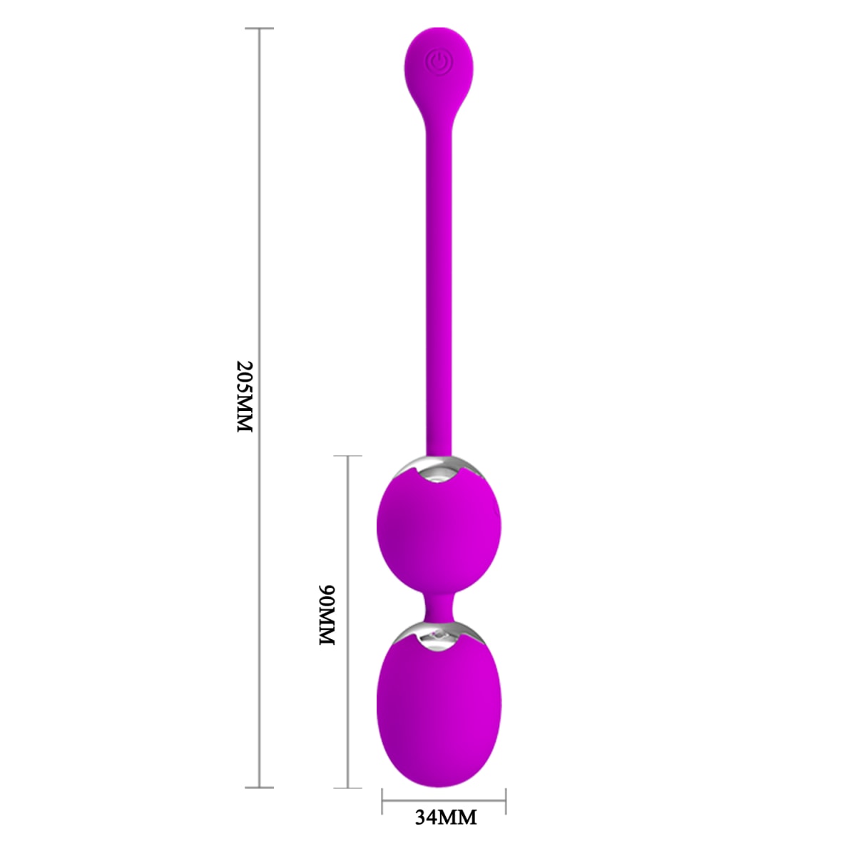 Bolas vibratorias Willie Morado - Recargable2