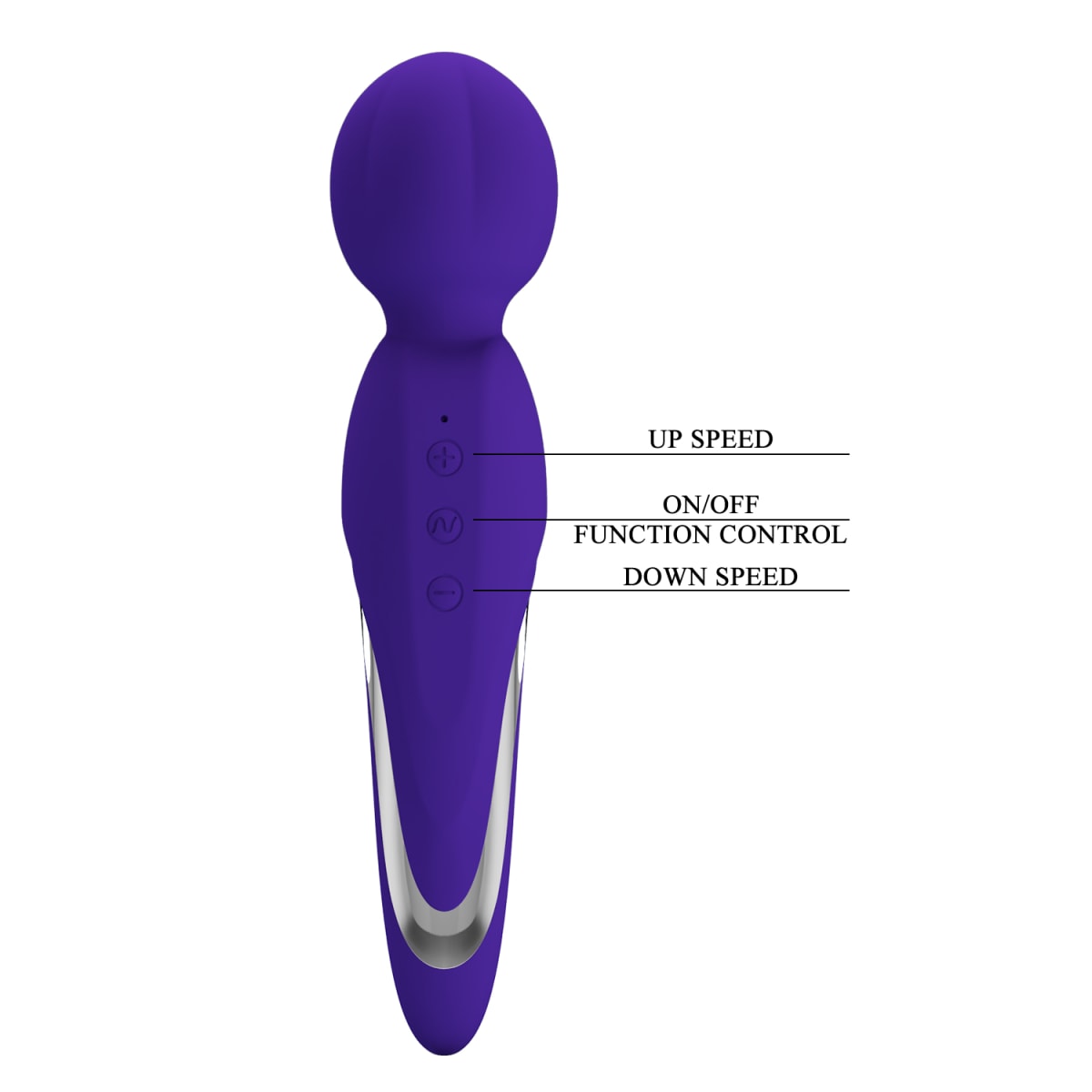 Vibrador FitzGerald Recargable azul6