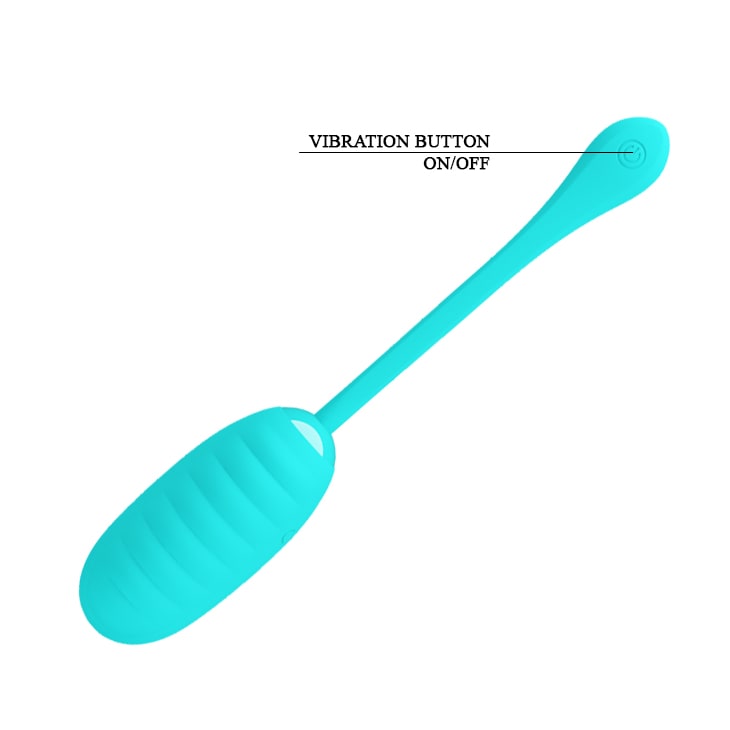 Vibrador huevo Kirk Celeste - Recargable4