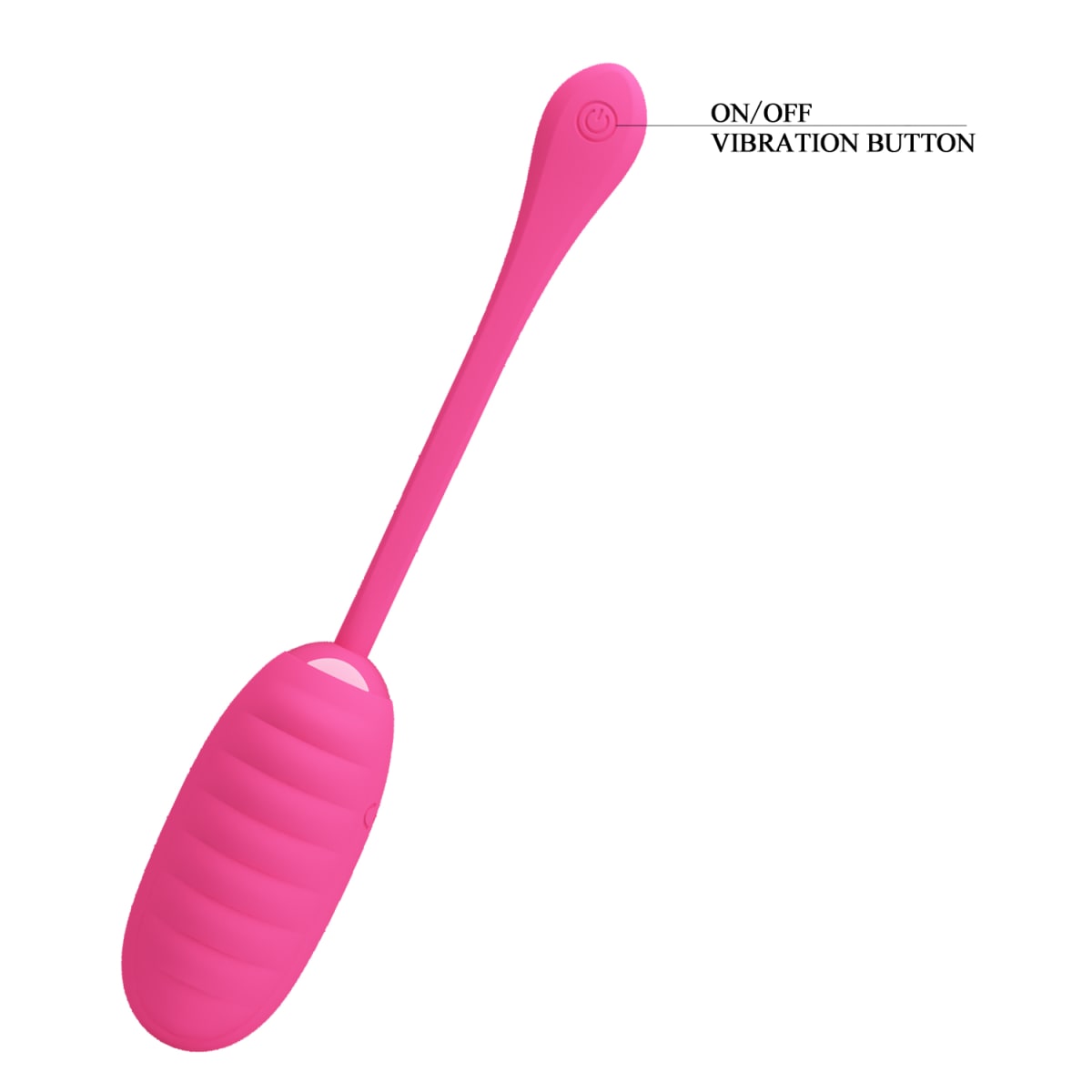 Vibrador huevo Kirk Magenta - Recargable5