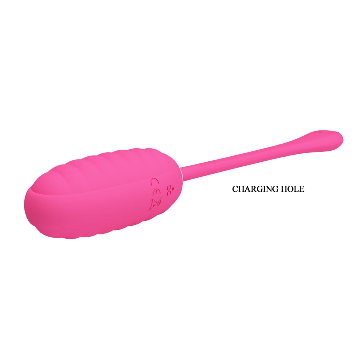 Vibrador huevo Kirk Magenta - Recargable6