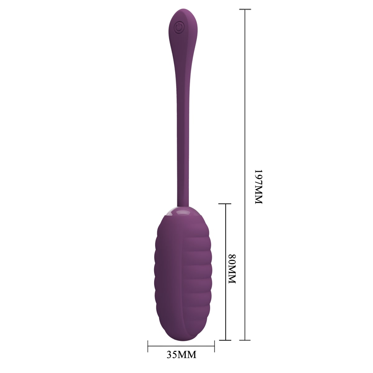 Vibrador con app Casper recargable6