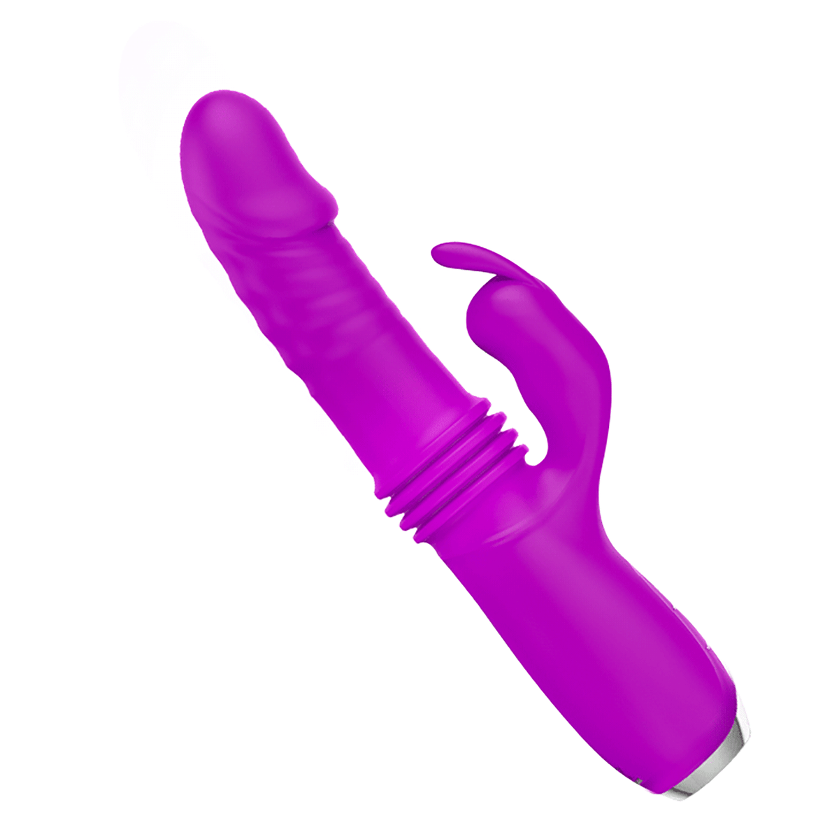 Vibrador Rabbit Retractil Dorothy morado - Recargable2