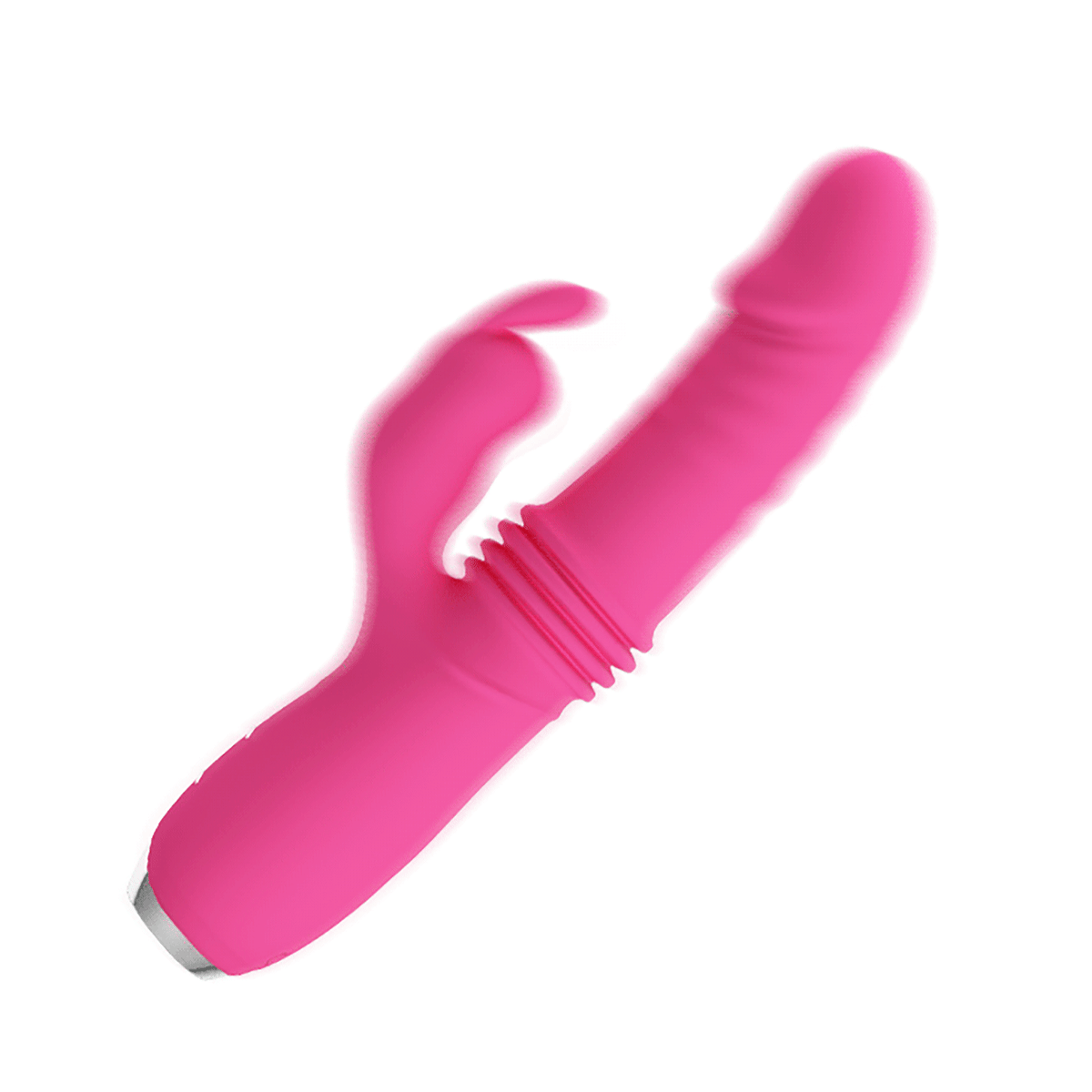 Vibrador Rabbit Retractil Dorothy magenta - Recargable3