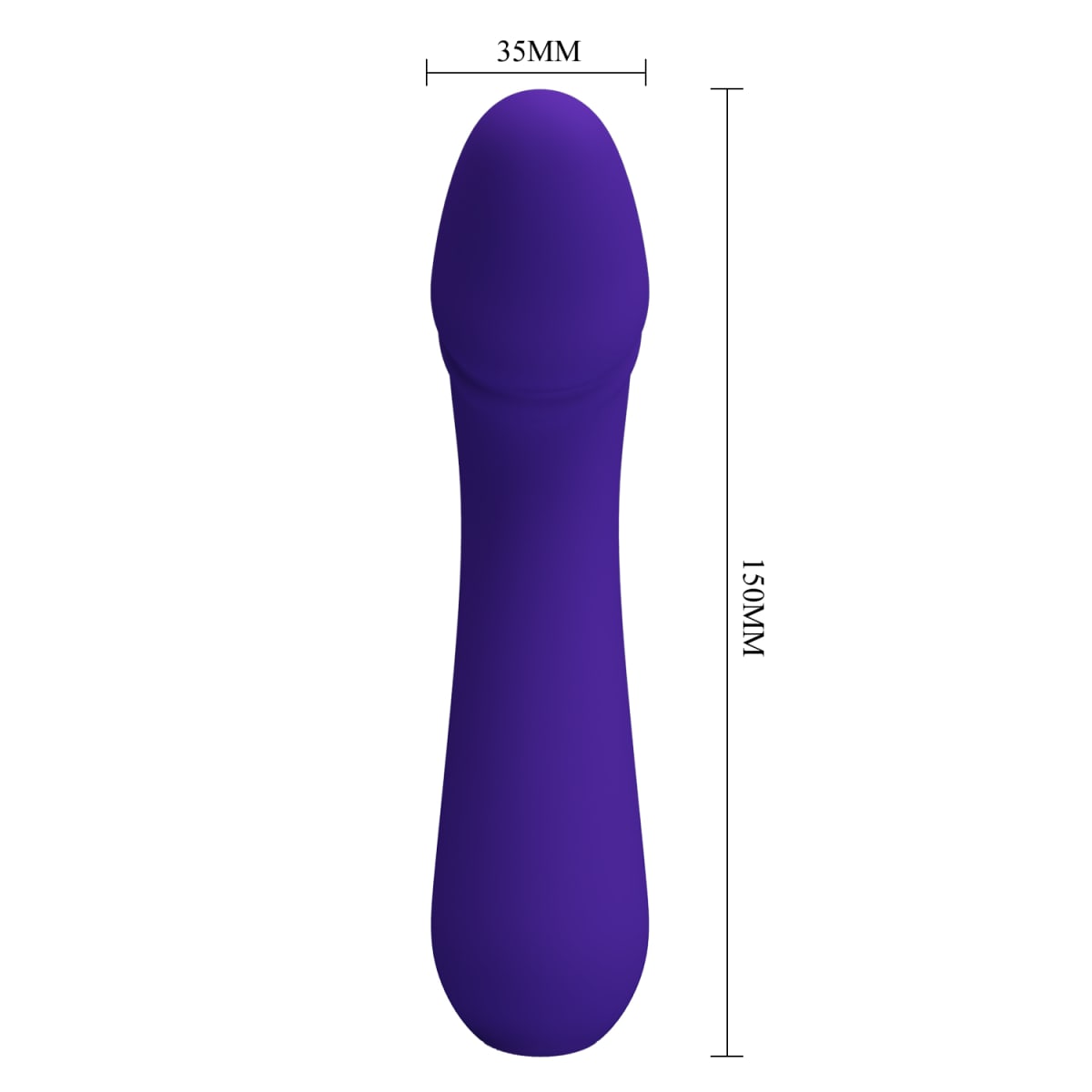 Vibrador Cetus Azul - Recargable4