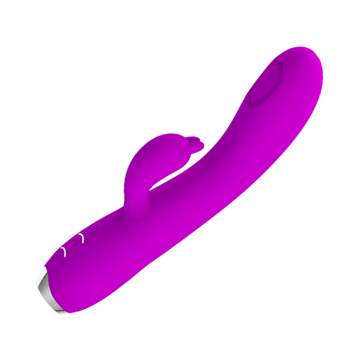 Vibrador Rabbit con Succionador Regina Morado - Recargable4