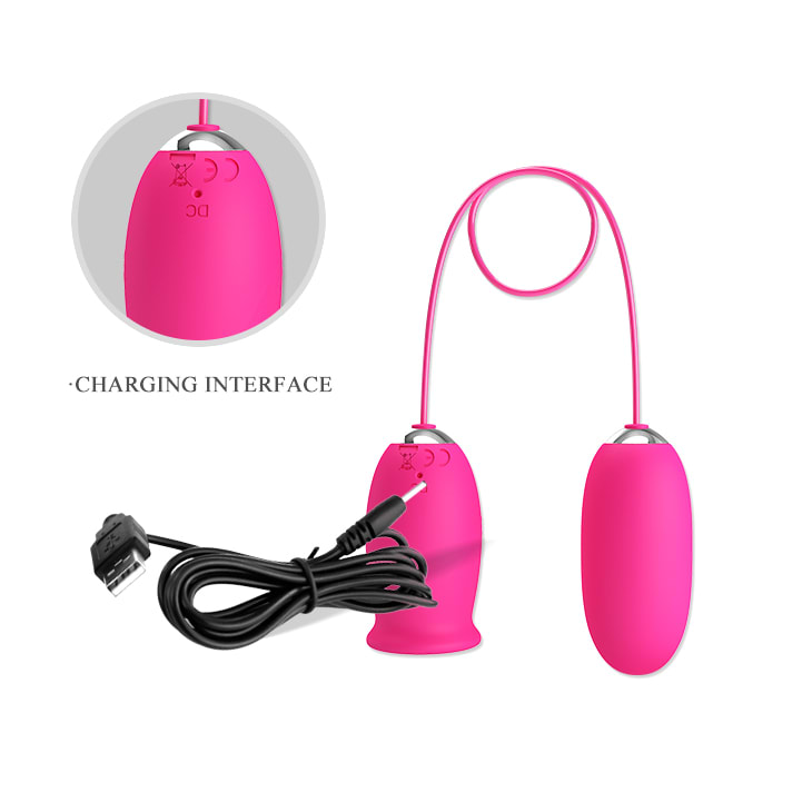 Vibrador doble Daisy rosado - Recargable4