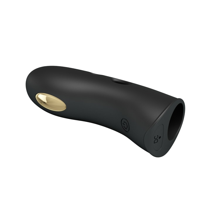 Vibrador para dedo con electroestimulación - Recargable1