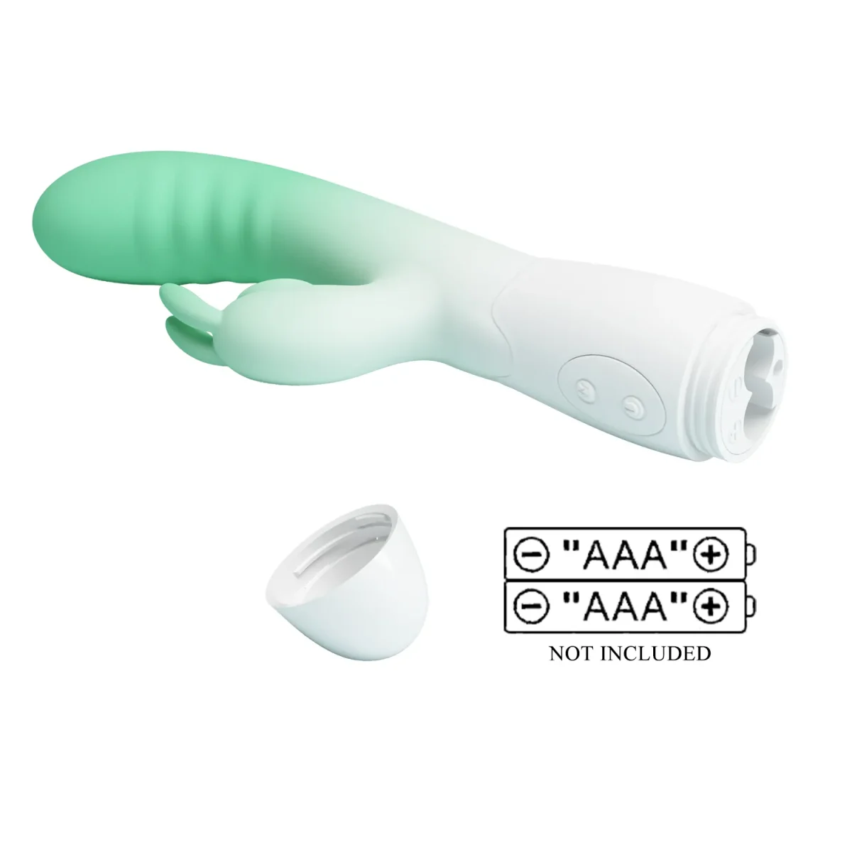 Vibrador Rabbit Cerberus Verde6