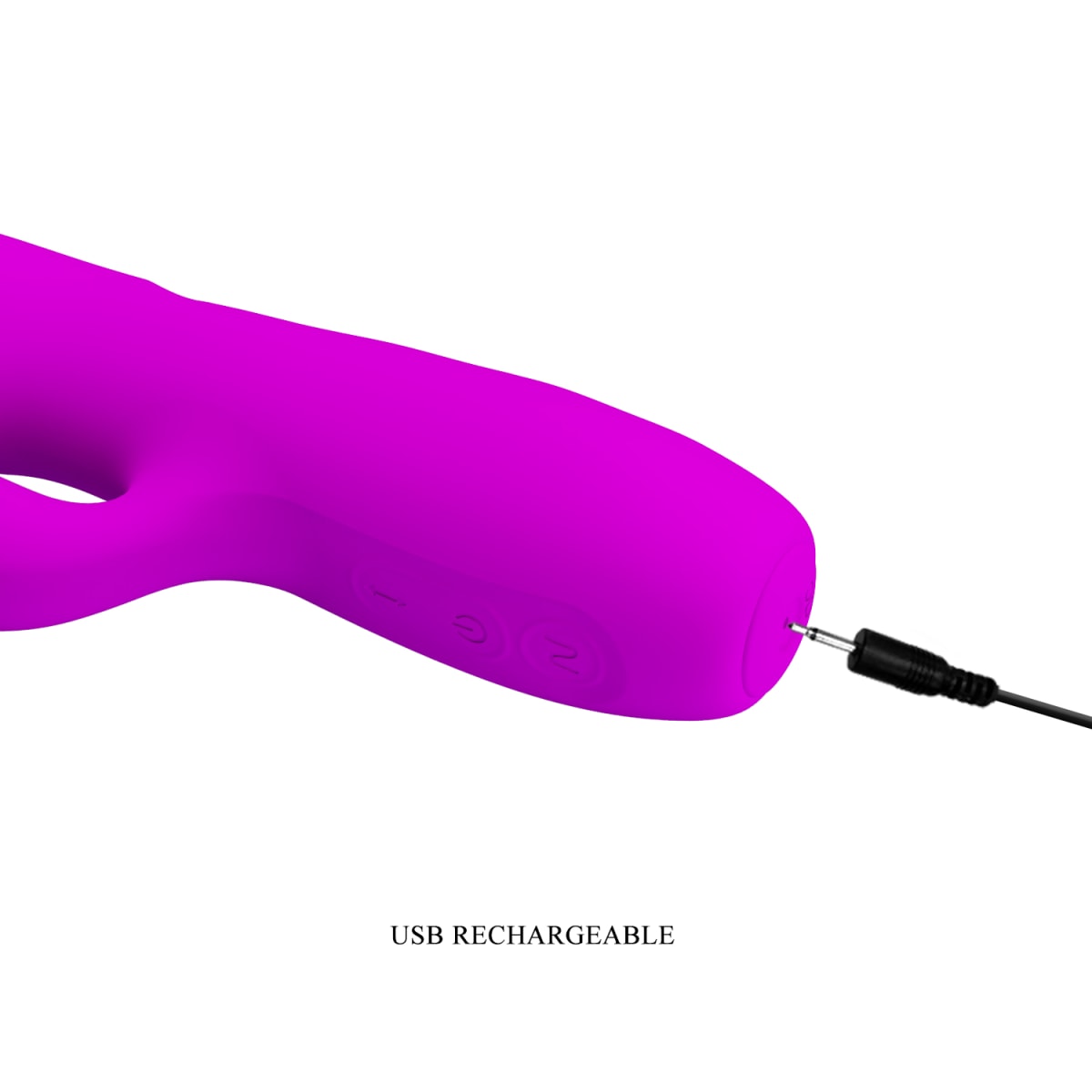 Vibrador rabbit retractil Melamine - Recargable4