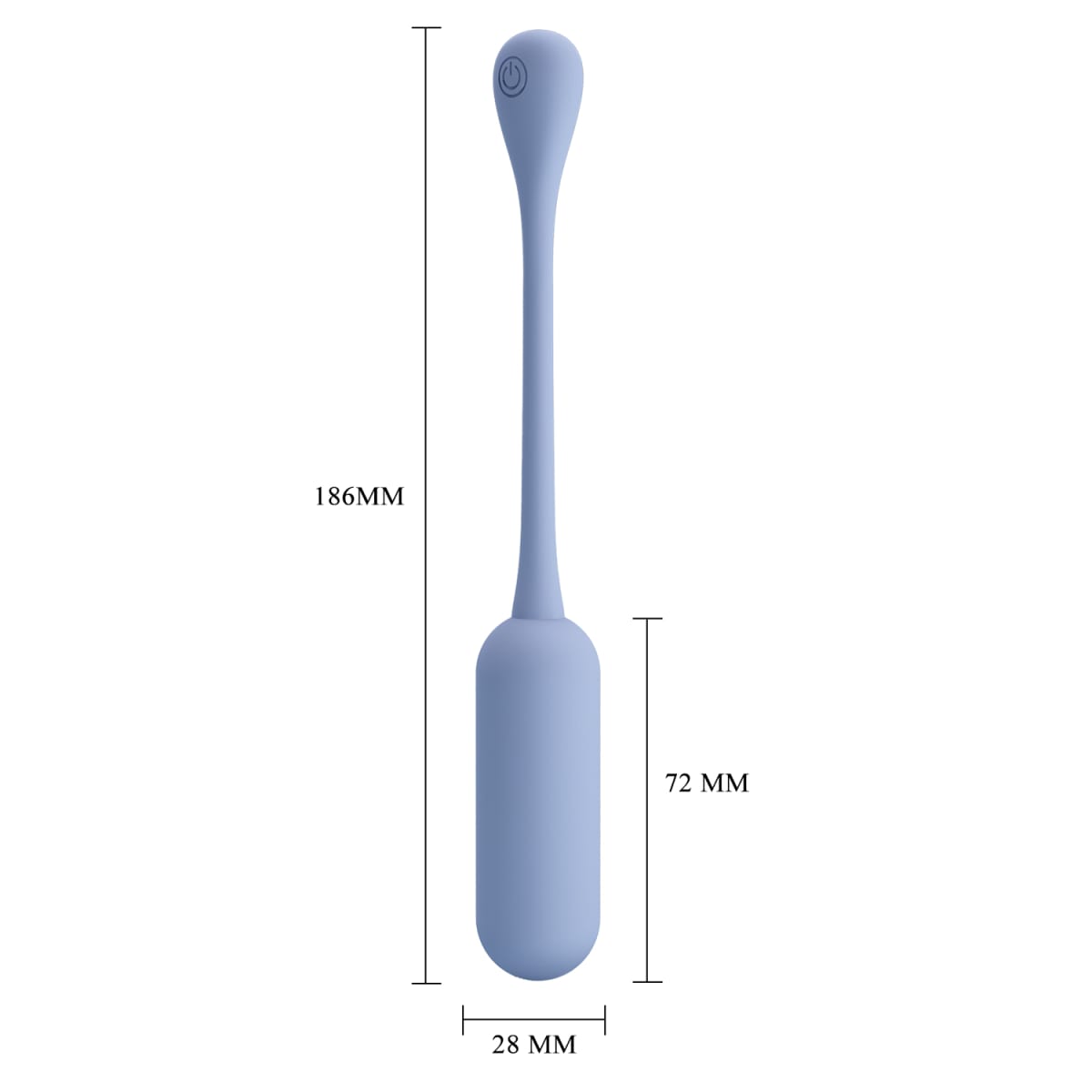 Vibrador bala Lechies - Recargable3