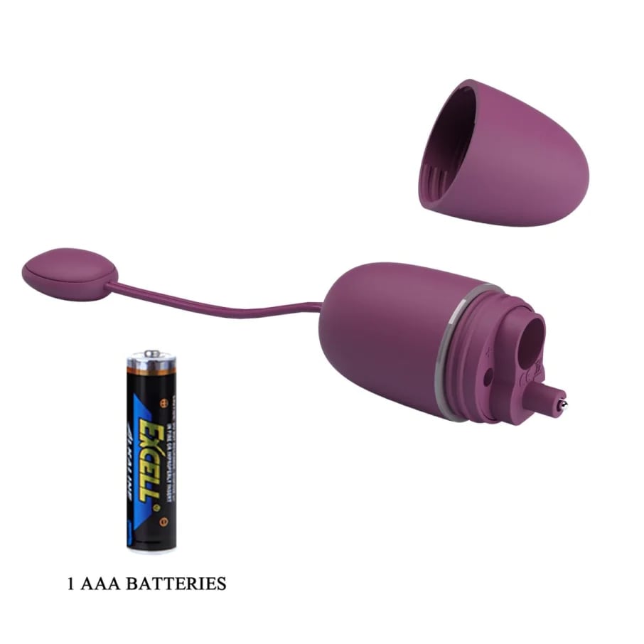 Vibrador huevo con App Nymph Violeta3