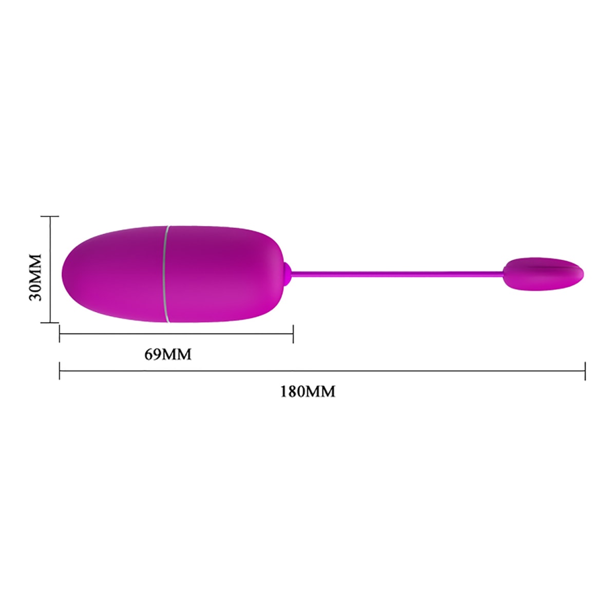 Vibrador huevo con App Nymph4