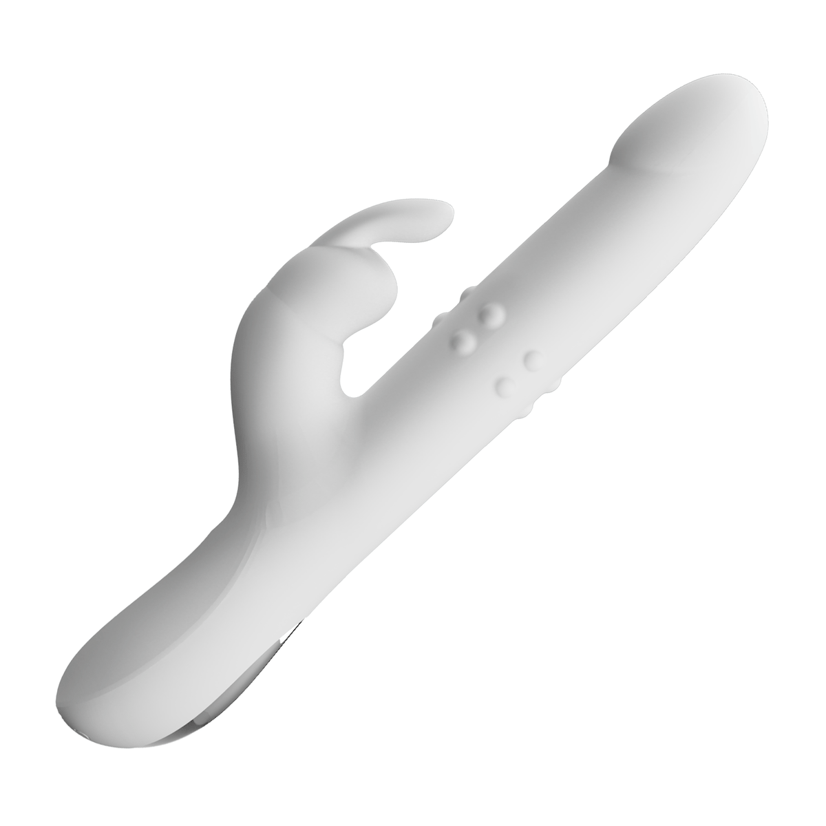 Vibrador rabbit retractil Reese blanco - Recargable2